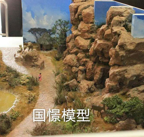 金溪县场景模型