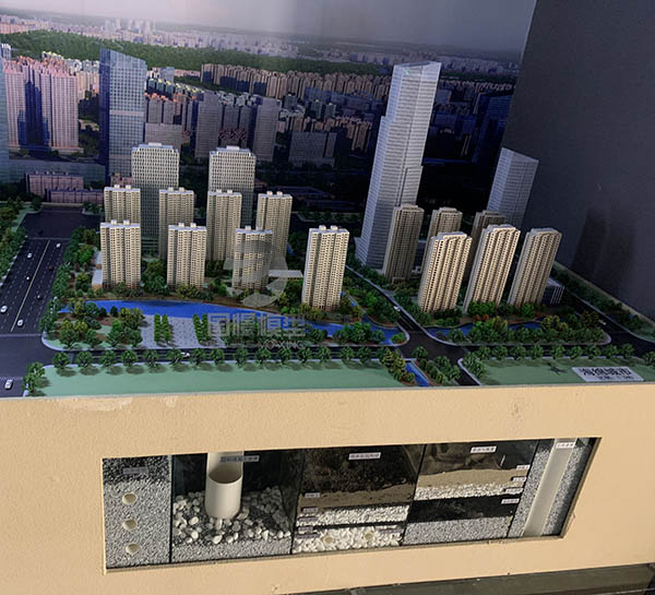 金溪县建筑模型