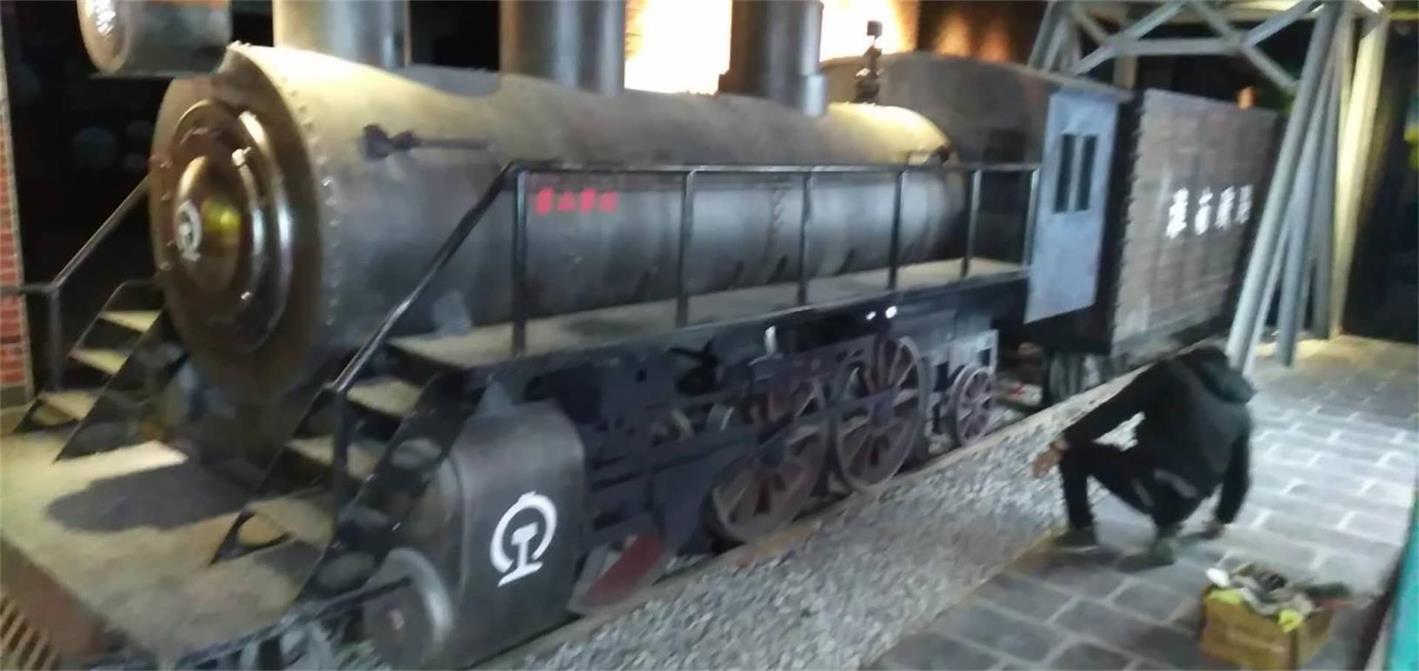 金溪县蒸汽火车模型